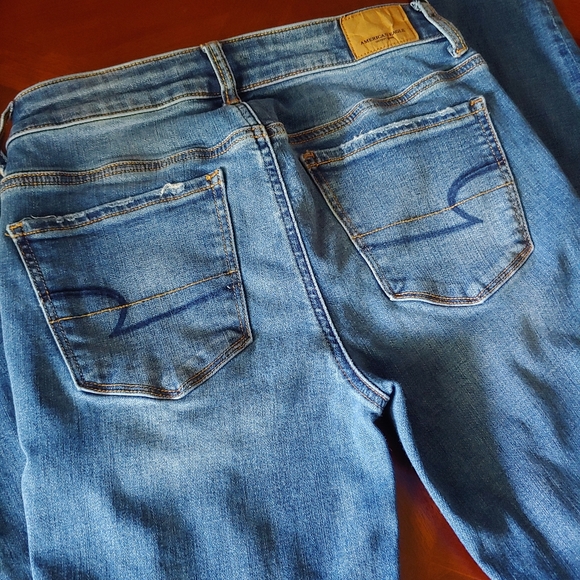 American Eagle Hi-rise Jeggings Size 4 Long - Picture 6 of 12